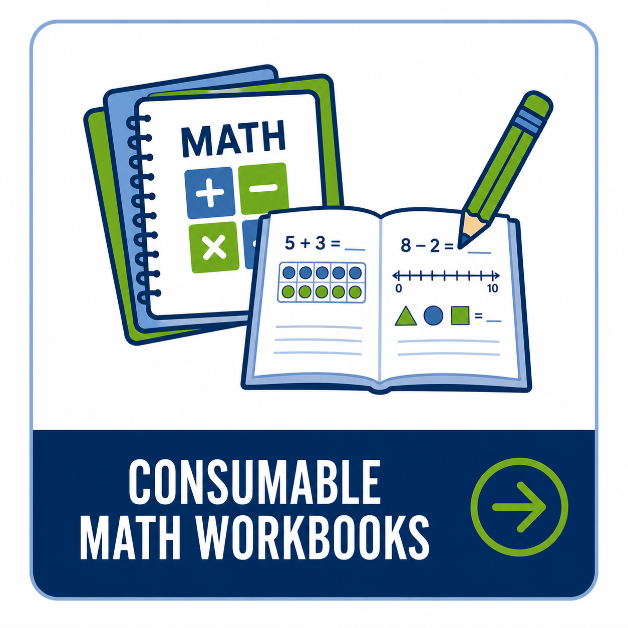 Consumable Math Workbooks